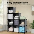 thumbnail image 2 of Cube Storage Organizer, Storage Cubes Shelves Bookshelf, Cube Closet Organizers and Storage, DIY Stackable Plastic Clothes Organizer Shelving for Bedroom, Home, 2 of 7