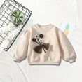 thumbnail image 7 of Mlzmgr Baby Girl Winter Clothes Toddler Fleece Sweatshirts Kids Comfy Crewneck Pullover Tops Fashion, 7 of 7