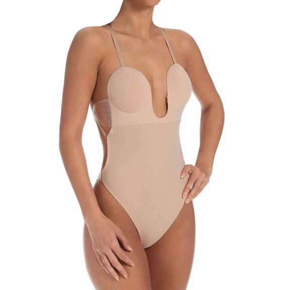 Women's Fashion Forms 29053 Backless Strapless Bodysuit (Nude L)
