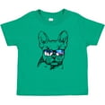 thumbnail image 3 of Inktastic French Bulldog Portrait with Sunglasses Boys or Girls Baby T-Shirt, 3 of 5