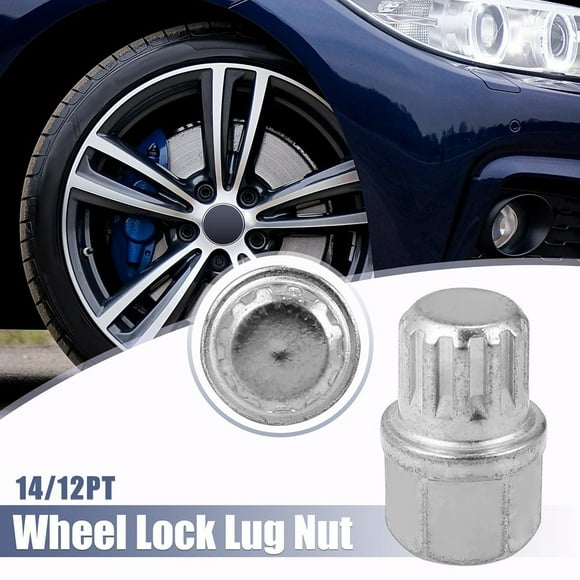 Durable Anti Theft Wheel Lock Lug Nut Screw Removal Key for 14/12PT Rustproof and Wearing Resistant Suitable for