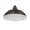 Architect Bronze, variant on Millennium Lighting - R Series - 1 Light Warehouse Shade-8.25 Inch Tall and 14