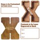 thumbnail image 2 of Piggy Bank Summidate, nombre personalizado, madera extra grande, 2 of 7