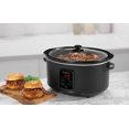 thumbnail image 3 of Ricardo Programmable Digital Slow Cooker, Keep Warm Mode, 6L Capacity, Tempered Glass Lid, 3 of 3