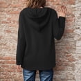 thumbnail image 4 of Godom Womens Hoodies Pullover Sweaters Tunic Tops for Women Loose Fit Dressy Oversized Sweatshirt with Buttons, 4 of 7