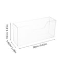 thumbnail image 2 of PTOOTP Clear Napkin Holder for Dining Table - Easy Access Kitchen Counter Organizer for Home and Restaurant Use, 2 of 8