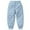 Blue, variant on Girls Winter Quilted Cotton Pants Warm Unisex Casual Loose Sweatpants Toddler Boys Full Length Jogger Pants Size 3T