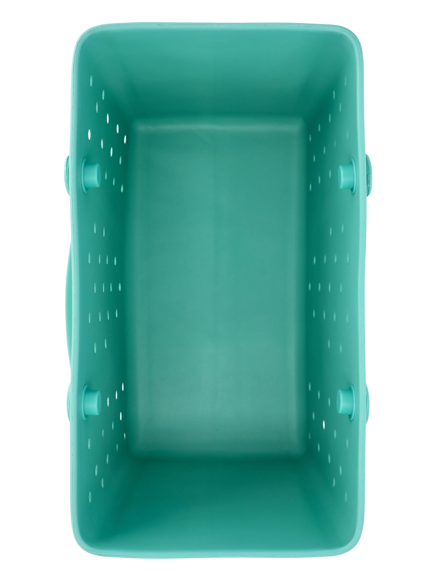 Time and Tru Women's Waterproof EVA Beach Tote Bag, Teal