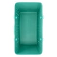 thumbnail image 3 of Time and Tru Women's Waterproof EVA Beach Tote Bag, Teal, 3 of 6