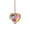 Multicolour, variant on 4.5cm Crystal Heart Prism Suncatchers Window Sun Catchers Door Porch Decorations Rainbows Maker Pendant