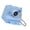 Blue, variant on Miniature Imitation Camera Keychain with Sound and Light Effects Portable LED Keyring Ornament for Space Enthusiasts