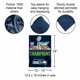 thumbnail image 3 of Bandera de jardín WinCraft Seattle Seahawks Super Bowl LX 30x46 cm, 3 of 4
