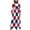 style-10, variant on USA Flag Dress High Waist American Star Patriotic Pattern Beach Dresses Long Sleeve Street Fashion Long Maxi Dress Cute Clothes