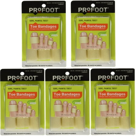 Profoot Bandages - Profoot Care Toe Bandages, Medium, 4