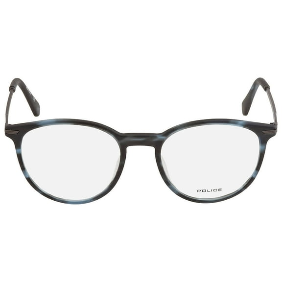 Police Demo Round Men's Eyeglasses VPL474 093M 50
