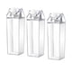 thumbnail image 1 of 2026 3 Pcs 1000ml Milk Water Bottle Square Plastic Coffee Milk Bottle, 1 of 5