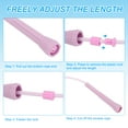 thumbnail image 4 of Uxcell Jump Ropes Workout Jumping Rope Adjustable Tangle-Free Skipping Rope Purple/Blue 2 Pack, 4 of 6