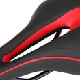 thumbnail image 4 of Bicicleta YAFEE MTB Asiento de bicicleta Sillín Suave Bicicleta Transpirable Cojín hueco (Rojo), 4 of 5