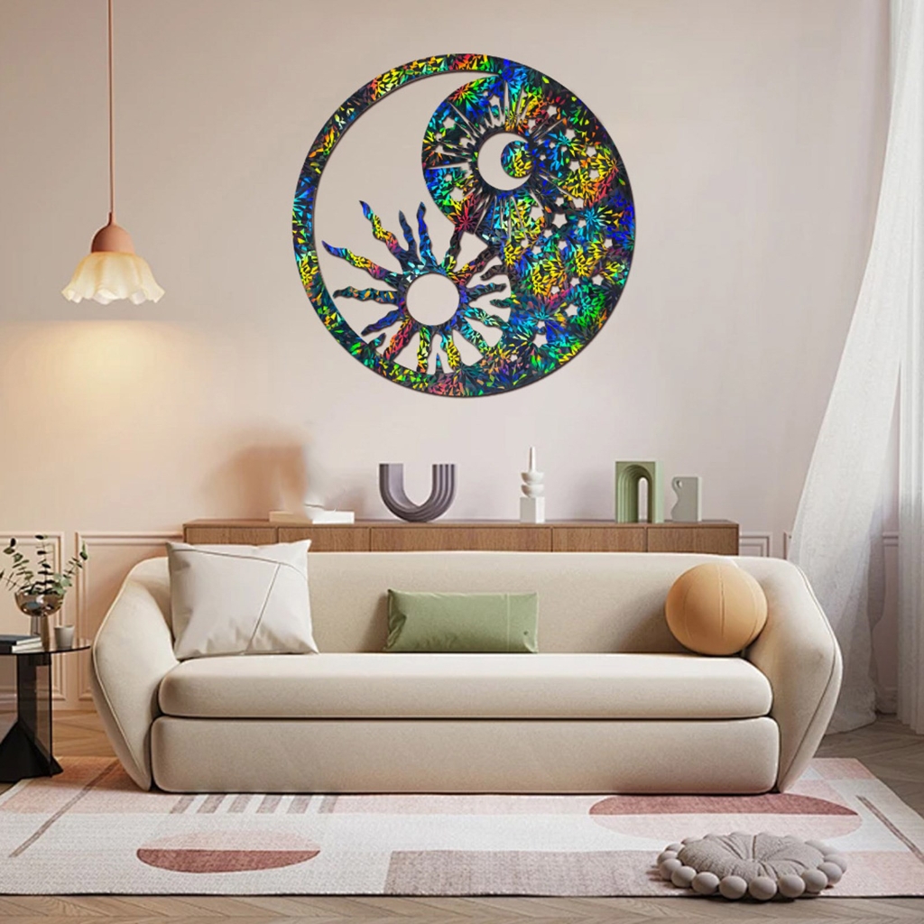 lanema Creative Round Sun Pattern Resin Pendant Molds for Unique Home Office Accent