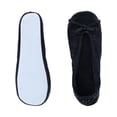 thumbnail image 4 of CTM® Pantoufle Ballerine en Satin pour la Maison (Lot de 2) (pour Femmes), 4 of 5