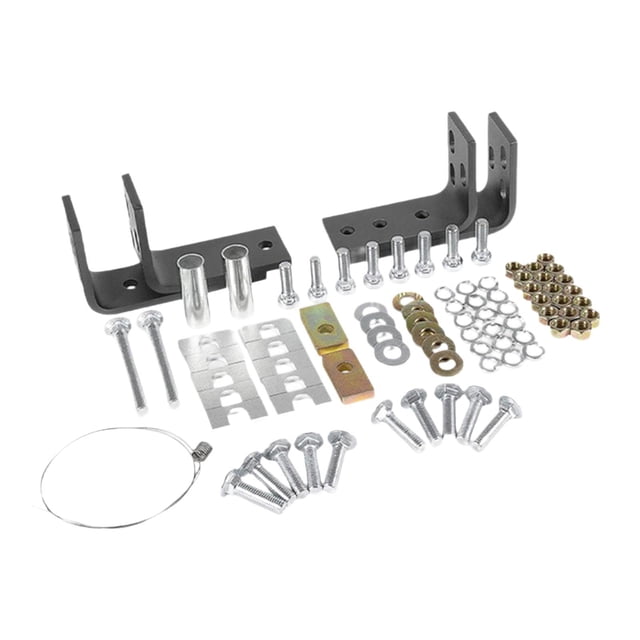 Kit de instalación de enganches de remolque de rueda, accesorio de acero al carbono, reemplazo resistente con Hardware y soportes para