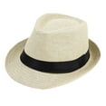 thumbnail image 2 of Sombrero con protección solar Sombrero de paja Adulto Transpirable Ligero Durable Sombrero de playa para senderismo Regalo Vocaciones, 2 of 8