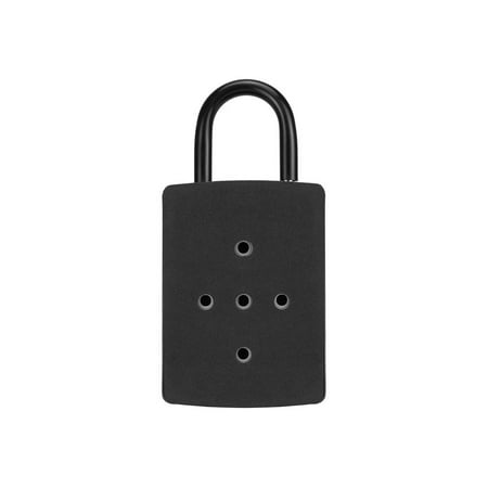 Barska - Combination Key Lock Box with Door Hanger and Wall Mount - Black