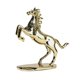 thumbnail image 4 of Estatua de caballo, corcel, figura decorativa lisa, decoración de escritorio, artesanía de resina para Caballo encabritado de oro, 4 of 9