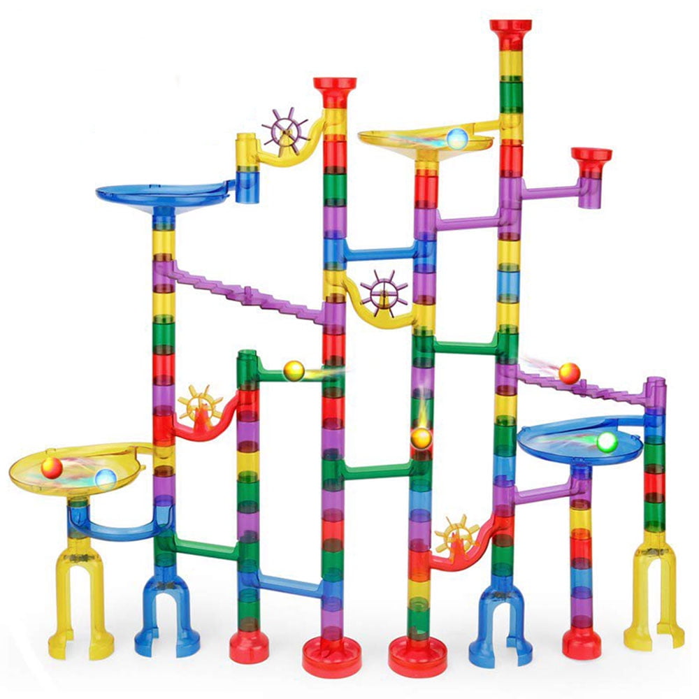 Marble Run Toy, 152 Pcs Educational Construction Maze Block Toy Set
