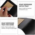 thumbnail image 3 of Drip Tray, Soap Dispenser,disinfectant Dispenser, Drip Protection, Splash-proof Soap Dish,soap Dishblack, 3 of 5