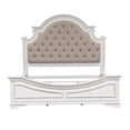thumbnail image 4 of Magnolia Manor White Queen Upholstered Bed, 4 of 10