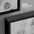 thumbnail image 4 of wall26 Framed Canvas Print Wall Art Set Duotone French Parisian Perfume Bottles Fashion Nature Photography Modern Art Floral Decorative Relax/Calm for Living Room, Bedroom, Office - 16"x24", 4 of 5
