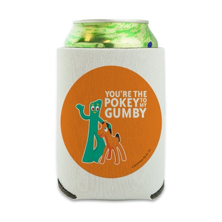 You're The Pokey To My Gumby Best Friends Can Cooler - Drink Sleeve Hugger Collapsible Insulator - Beverage Insulated Holder