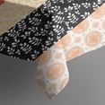 thumbnail image 5 of Colorful Geometric Striped Pattern Square Tablecloth,Waterproof Square Table Cover,Wipeable Spillproof Washable Table Cover for Home Kitchen Party Decor 42"X42"(107x107cm), 5 of 6