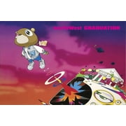 Kanye West Graduation Music Poster -poster Frameless Gift 12 x 18 inch(30cm x 46cm)
