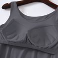 thumbnail image 6 of Hearthz Built In Bra Tank Tops for Women Loose Tank Tops for Women Sleeveless Spaghetti Strap Fitness Yoga Workout Running Camisole, 6 of 7