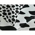 thumbnail image 4 of Ambesonne Cow Print Quilted Bedspread Set 3 Pcs, Cow Skin with Spots, Queen Size, White Black, 4 of 5