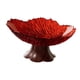 thumbnail image 4 of Frutero con pedestal, frutero con pie, expositor decorativo, elegante rojo, 4 of 9