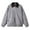 Grey, variant on FYEGRE Autumn Barn Style Retro Lapel Worker Utility Outerwear Coat Lightweight Comfortable Daily Wear Windbreaker for Men Casual Jacket Khaki XL