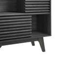 thumbnail image 4 of Modway Meuble de Rangement à Trois Niveaux Style Mid-Century Modern en Charbon, 4 of 15