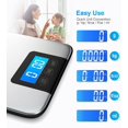 thumbnail image 2 of 33lbs 15kgs Max Digital Kitchen Scale, Accurate Multifunction Food Weight Scale Grams and Ounces, Clean Modern with Prem, 2 of 3