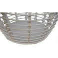 thumbnail image 4 of Gallerie Decor Java Transitional Rattan End Table in Whitewashed/Espresso, 4 of 6