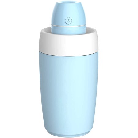 Portable Mini Humidifier USB Cool Mist Ultrasonic Humidifier with Water Bottle Premium Humidifying