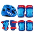 thumbnail image 1 of Sports Roller Skating Bicycle Protective Gear Sets Elbow Knee Pads Skateboard Ice Skating Hands Guard Protector for Kids SafetyPurple 2 for RidingXS(15-22.5KG) He Qiyong unisex, 1 of 1