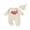 Apricot, variant on BemeyourBBs Infant Baby Boy Girl My First Valentines Day Outfit Romper Letters Embroidery Jumpsuit with Hat Cute Newborn Spring Clothes