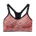 thumbnail image 1 of Sports Bra for Women Space Dye Racerback Removable Pads for Yoga Running Fitness Workout, 1 of 5