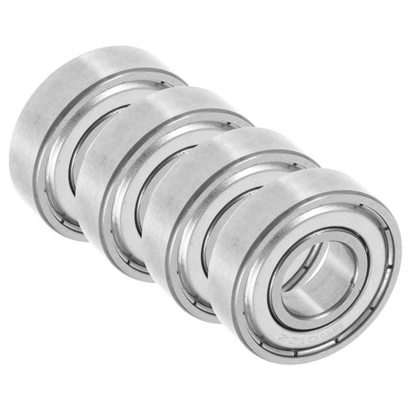 Pretyzoom 4Pcs Steel Wheelchair Bearings Front Wheel Replacement Accessories for Manual Wheelchair Performance