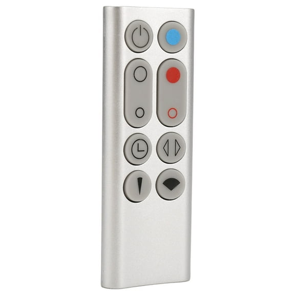 Quaqdae Am09 Hp00 Hp01 Remote Control Replacement Remote Control Suitable For Dyson Am09 Hp00 Hp01 Air Purifier Leafless Fan Remote Control Silver
