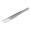 thumbnail image 1 of Pince à Cils, Pince Courbée Anti-Rouille pour Art des Ongles pour Extension de Cils St-10-Poignée Courte Tête Droite, St-11-Poignée Fine Tête Droite, St-12-Poignée Rugueuse, 1 of 7