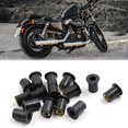 thumbnail image 2 of Unique Bargains 15pcs Black Rubber M5 Motorcycle Windscreen Windshield Fastener Well Nuts, 2 of 2
